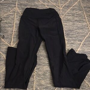 Navy flare Leggings